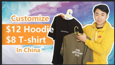 cómo personalizar camisetas y sudaderas con capucha en China