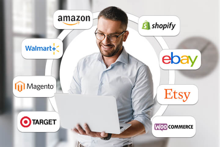 Tipos de comercio electrónico Asistencia de Jingsourcing